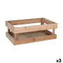 Scatola portaoggetti Inde Bambù 26,5 x 16,2 x 10 cm (3 Unità) di Inde, Scatole e cassapanche - Rif: S2229189, Prezzo: 20,63 €...