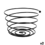 Fruit Bowl Viejo Valle Black Spiral Ø 26 x 17 cm (2 Units) by Viejo Valle, Bowls and large cups - Ref: S2229208, Price: 18,92...