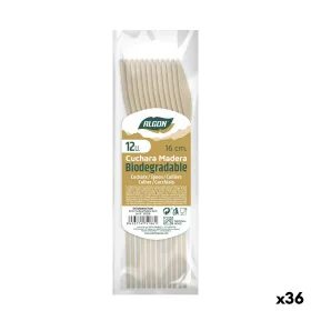 Set di Cucchiai Algon Legno 36 Unità 16 x 3 x 0,5 cm di Algon, Palette - Rif: S2229236, Prezzo: 18,13 €, Sconto: %