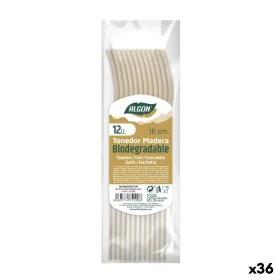 Ensemble de Fourchettes Algon Bois 36 Unités 16 x 3 x 1 cm de Algon, Fourchettes pour barbecue - Réf : S2229240, Prix : 18,15...