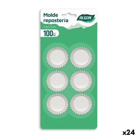 Set di Stampi da Pasticceria Algon Cioccolatini Bianco Monouso (24 Unità) di Algon, Stampi usa e getta - Rif: S2229289, Prezz...