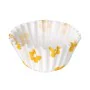 Teglia per Muffin Algon Fiore Giallo Monouso (75 Pezzi) (24 Unità) di Algon, Teglie per muffin e cupcake - Rif: S2229293, Pre...