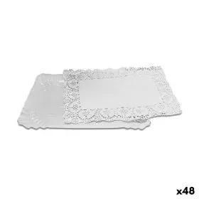 Cake stand Algon White 23 x 29,5 x 1 cm (2 Pieces) (48 Units) by Algon, Plates and dishes - Ref: S2229298, Price: 23,01 €, Di...