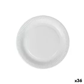 Set de Platos Algon Desechables Blanco Cartón 18 cm (36 Unidades) de Algon, Platos - Ref: S2229332, Precio: 18,30 €, Descuent...