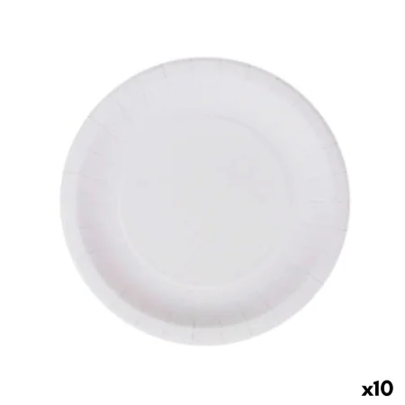 Conjunto de pratos Algon Descartáveis Branco Cartão 20 cm (10 Unidades) de Algon, Pratos - Ref: S2229335, Preço: 36,57 €, Des...