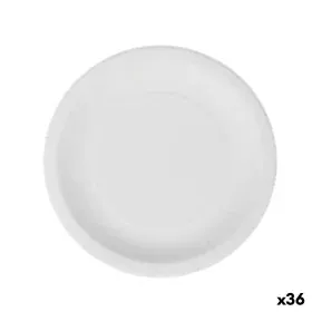 Set de Platos Algon Desechables Blanco Cartón 20 cm (36 Unidades) de Algon, Platos - Ref: S2229358, Precio: 43,66 €, Descuent...