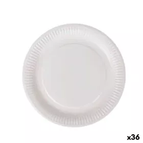 Set de Platos Algon Desechables Blanco Cartón 23 cm (36 Unidades) de Algon, Platos - Ref: S2229360, Precio: 19,60 €, Descuent...