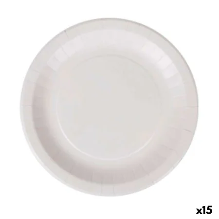 Set de Platos Algon Desechables Blanco Cartón 28 cm (15 Unidades) de Algon, Platos - Ref: S2229365, Precio: 45,10 €, Descuent...