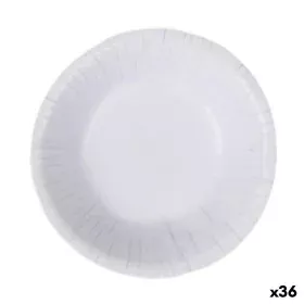 Plate set Algon Disposable White Cardboard 450 ml (36 Units) by Algon, Turntables - Ref: S2229366, Price: 17,42 €, Discount: %