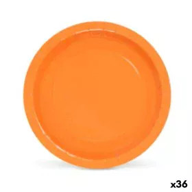 Plate set Algon Disposable Cardboard Orange (36 Units) by Algon, Turntables - Ref: S2229382, Price: 20,91 €, Discount: %