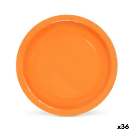 Geschirr-Set Algon Einwegartikel Pappe Orange (36 Stück) von Algon, Turntables - Ref: S2229382, Preis: 20,91 €, Rabatt: %