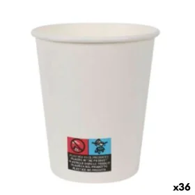 Set de Verres Algon Carton Produits à usage unique Blanc 200 ml 36 Unités (25 Pièces) de Algon, Verres - Réf : S2229397, Prix...