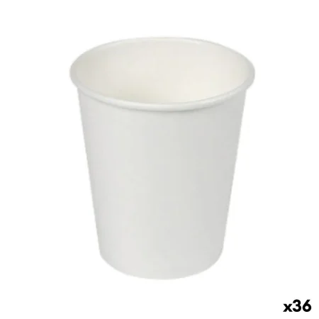 Set de Vasos Algon Cartón Desechables Blanco 36 Unidades (50 Piezas) de Algon, Vasos - Ref: S2229398, Precio: 53,51 €, Descue...