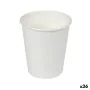 Set of glasses Algon Cardboard Disposable White 36 Units (50 Pieces) by Algon, Tumblers - Ref: S2229398, Price: 53,51 €, Disc...