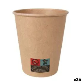 Set of glasses Algon Cardboard Disposable 36 Units 250 ml (15 Pieces) by Algon, Tumblers - Ref: S2229412, Price: 24,83 €, Dis...