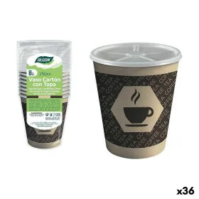 Conjunto de Copos Algon Cartão Café 8 Peças 250 ml (36 Unidades) de Algon, Copos - Ref: S2229420, Preço: 27,89 €, Desconto: %