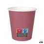 Set de Verres Algon Carton Produits à usage unique Bordeaux 36 Unités 200 ml (24 Pièces) de Algon, Verres - Réf : S2229430, P...