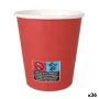 Set of glasses Algon Cardboard Disposable 200 ml Red 36 Units (24 Pieces) by Algon, Tumblers - Ref: S2229431, Price: 31,87 €,...