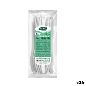 Knife Set Algon Reusable White 36 Units 19,6 cm by Algon, Knives - Ref: S2229482, Price: 22,22 €, Discount: %