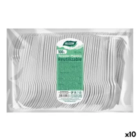 Fork Set Algon Reusable White 10 Units 18 cm by Algon, Forks - Ref: S2229487, Price: 33,59 €, Discount: %