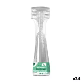 Copos de champanhe reutilizáveis Algon Transparente 24 Unidades 150 ml (4 Peças) de Algon, Copos - Ref: S2229489, Preço: 18,1...