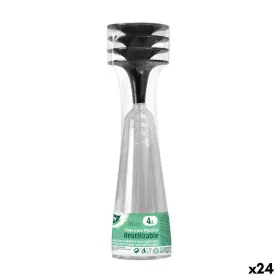 Calici da champagne riutilizzabili Algon Nero 24 Unità 150 ml (4 Pezzi) di Algon, Tumbler - Rif: S2229490, Prezzo: 18,30 €, S...