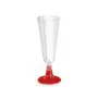 Reusable cava glasses Algon Red 24 Units 150 ml (4 Pieces) by Algon, Tumblers - Ref: S2229492, Price: 18,59 €, Discount: %