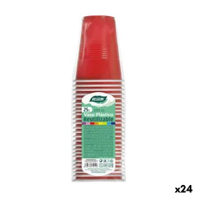 Set di bicchieri riutilizzabili Algon Rosso 24 Unità 250 ml (25 Pezzi) di Algon, Tumbler - Rif: S2229509, Prezzo: 33,64 €, Sc...