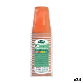 Set de vasos reutilizables Algon Naranja 24 Unidades 250 ml (25 Piezas) de Algon, Vasos - Ref: S2229516, Precio: 26,56 €, Des...