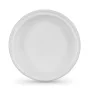 Set of reusable plates Algon Circular White Plastic 20,5 x 3 cm (6 Units) by Algon, Turntables - Ref: S2229528, Price: 33,54 ...