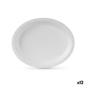 Conjunto de pratos Algon Descartáveis Branco Cana-de-açúcar Oval 26 cm (12 Unidades) de Algon, Pratos - Ref: S2229557, Preço:...