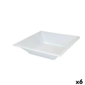 Set of reusable plates Algon White Plastic (36 Units) by Algon, Turntables - Ref: S2229597, Price: 22,22 €, Discount: %