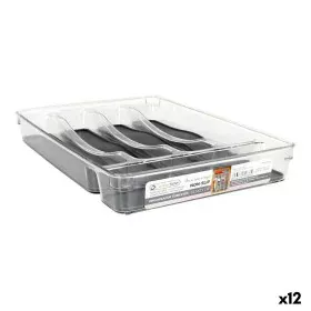 Cutlery Organiser Confortime Non Slip Pet 32,5 x 23 x 4,5 cm (12 Units) by Confortime, Shelves and supports - Ref: S2229677, ...