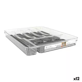 Cutlery Organiser Confortime Non Slip Pet 32 x 39,7 x 4,5 cm (12 Units) by Confortime, Shelves and supports - Ref: S2229678, ...