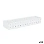 Organizador de Cajones Confortime Blanco 27,6 x 6,6 x 4,3 cm (24 Unidades) de Confortime, Estantes y soportes - Ref: S2229693...