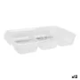 Organizador Multiusos Confortime Transparente 37,5 x 23,5 x 5, cm (12 Unidades) de Confortime, Suportes e dispensadores - Ref...