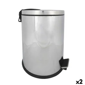 Poubelle Confortime Argenté 30 L (2 Unités) de Confortime, Poubelles - Réf : S2229741, Prix : 55,90 €, Remise : %