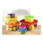 Set de Fiambreras Privilege Multicolor Apilable Cuadrado 7 Piezas (12 Unidades) de Privilege, Almacenamiento de alimentos - R...