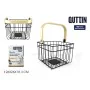 Cestino Multiuso Quttin Rustic 4 mm 28 x 26,5 x 22 cm (12 Unità) di Quttin, Borse e cestini per la spesa - Rif: S2229855, Pre...