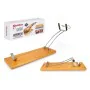 Porta Prosciutto Pieghevole Quttin (48,5 x 16,5 x 2,3cm) Legno 48,5 x 16,5 x 2,3 cm (4 Unità) di Quttin, Portaprosciutto - Ri...