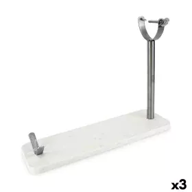 Porta prosciutto Quttin Marmo Acciaio 48,5 x 16 x 1,8 cm (3 Unità) di Quttin, Portaprosciutto - Rif: S2229918, Prezzo: 50,59 ...