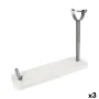 Porta prosciutto Quttin Marmo Acciaio 48,5 x 16 x 1,8 cm (3 Unità) di Quttin, Portaprosciutto - Rif: S2229918, Prezzo: 39,45 ...