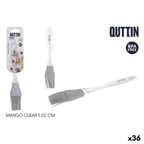 Pennello da Cucina Quttin Clear Silicone 24 x 4 x 0,5 cm di Quttin, Utensili da decorazione - Rif: S2230041, Prezzo: 33,77 €,...