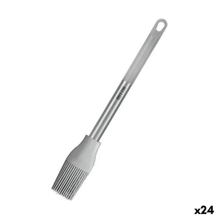 Pincel de Silicone Quttin Cinzento Silicone Aço 28 x 4 cm (24 Unidades) de Quttin, Utensílios decorativos - Ref: S2230169, Pr...