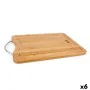 Cutting board Quttin Brown Silver Bamboo 50 x 35 x 1,5 cm (6 Units) by Quttin, Chopping boards - Ref: S2230177, Price: 52,85 ...