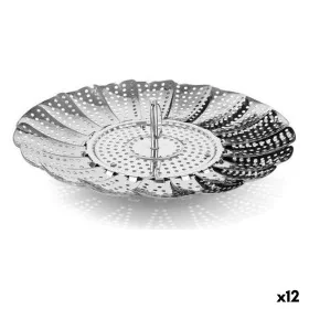 Food Steamer Quttin Stainless steel 14 cm (12 Units) (22,5 x 14 cm) by Quttin, Steamers - Ref: S2230205, Price: 32,54 €, Disc...