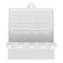 Porta Utensílios de Cozinha Quttin Branco 14 x 12,5 cm (48 Unidades) de Quttin, Prateleiras e estantes - Ref: S2230260, Preço...