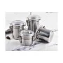 Tin Quttin Circular Hermetic Stainless steel 10 x 10,5 cm (12 Units) by Quttin, Airtight jars and accessories - Ref: S2230296...