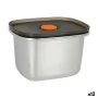 Lunchbox hermetisch Quttin 450 ml Edelstahl rechteckig 11,6 x 9,4 x 7 cm (12 Stück) von Quttin, Lagerung von Lebensmitteln - ...