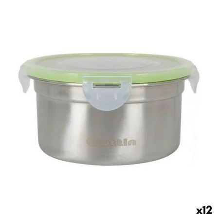 Hermetic Lunch Box Quttin Circular 550 ml Stainless steel (12 Units) by Quttin, Food storage - Ref: S2230301, Price: 48,02 €,...